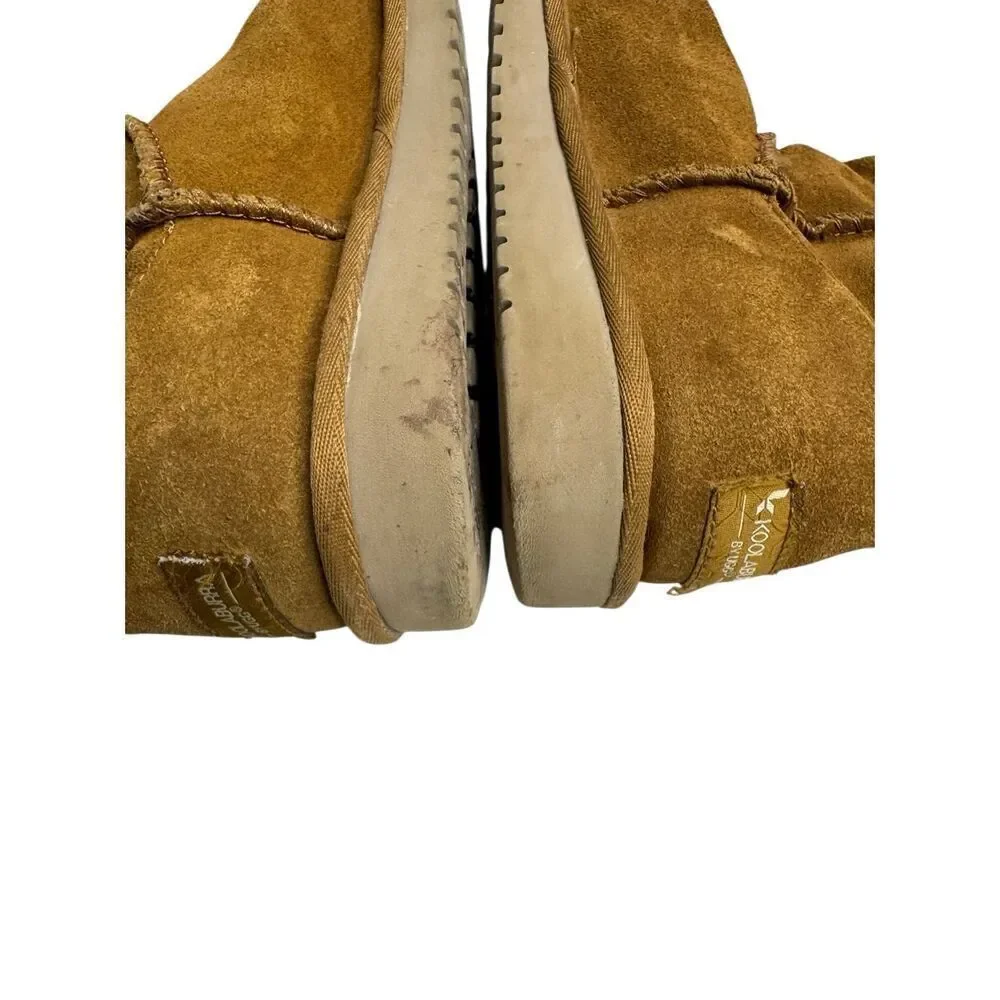 Koolaburra by Ugg Victoria tall chestnut boots size 9